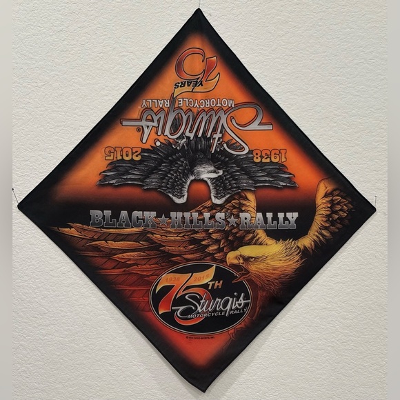 STURGIS 2015 BIKER’S BANDANA - Picture 2 of 5